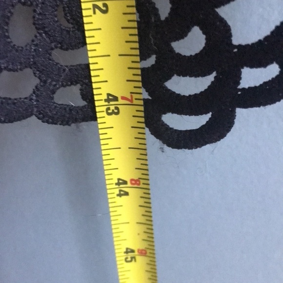 Anthropologie Wolven Lacy Terrace Sheath Sleeveless Dress - Black Eyelet Sz 6 - Picture 9 of 9